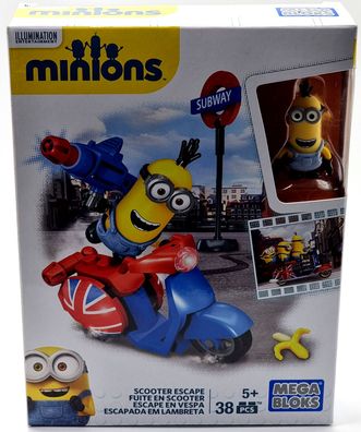 Mega Bloks Minions Scooter Flucht - Scooter Escape