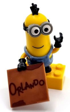 Mega Bloks Serie 3 Minions Figur Nr.9 Kevin Minions