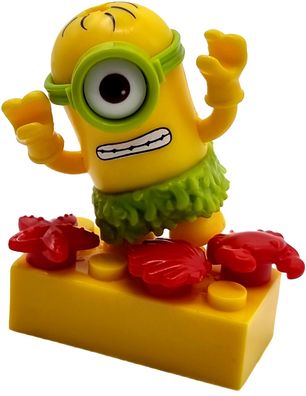 Mega Bloks Serie 3 Minions Figur Nr.6 Hawai Minions