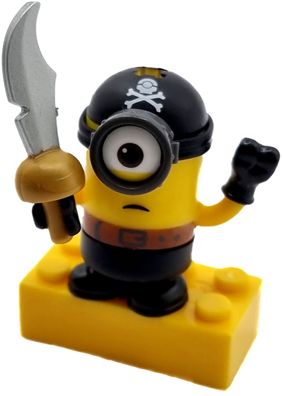 Mega Bloks Serie 3 Minions Figur Nr.5 Pirate Minions