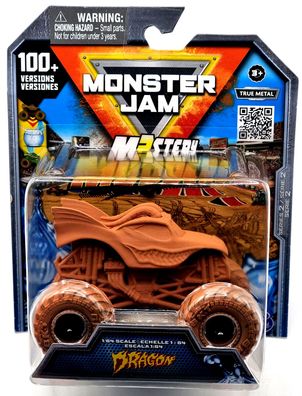 Monster Jam 1:64 Truck Mystery Mudders Auto Dragon