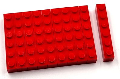 LEGO Nr-300921 Basic Grundbaustein 1x6 rot / 10 Stück