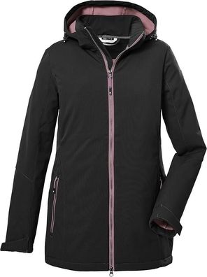 Killtec Damen Kow 8 Wmn Sftshll Jckt Softshelljacke/ Outdoorjacke mit abzippbarer