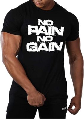 Cabeen Herren Muskelshirt Fitness Bodybuilding T-Shirt Für Workout, Training