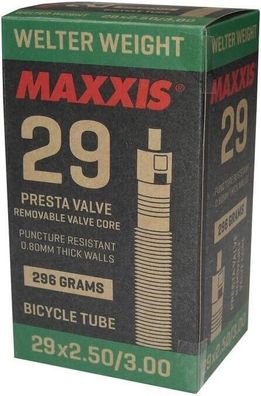 Maxxis Unisex – Erwachsene WelterWeight Plus Schlauch, schwarz