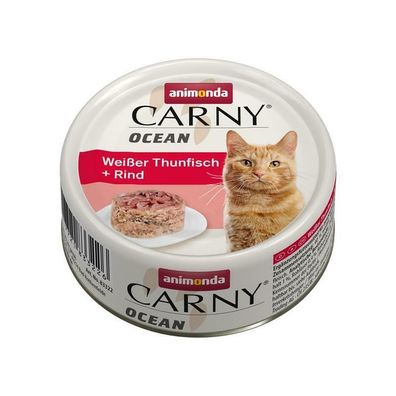 Animonda Carny Ocean Thunfisch & Rind 24 x 80g (31,20€/ kg)