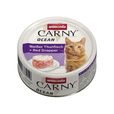 Animonda Carny Ocean Thunfisch & Red Snapper 24 x 80g (31,20€/ kg)