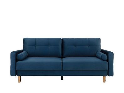 Schlafsofa Torent | Couch Sofa mit Schlaffunktion | 98 x 220 x 95 cm, Blau