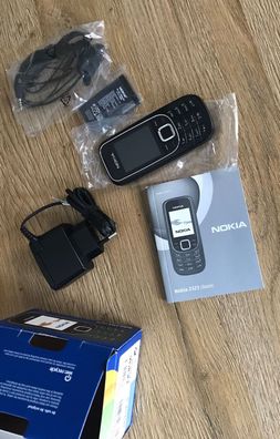 Nokia Classic 2323 - Schwarz (Ohne Simlock) 100% Original