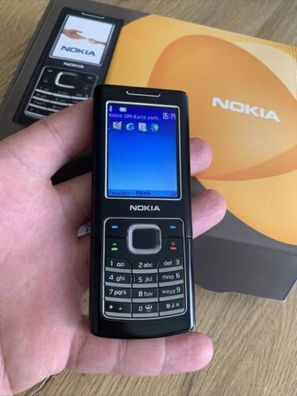 Nokia Classic 6500 - Schwarz (Ohne Simlock) Wie Neu!