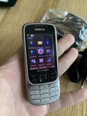 Nokia Classic 6303 - Stahl (ohne Simlock) Handy Top Zustand !!