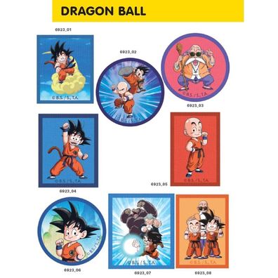 CMM Dragon Ball Applikation, Bügelbild, Patch, verschiedene Dragonball Motive