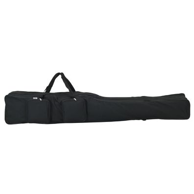 vidaXL Angelrutentasche Schwarz 150 cm Oxford-Gewebe