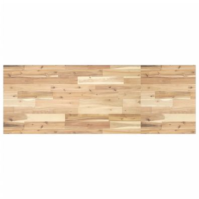 vidaXL Schreibtischplatte Unbehandelt 120x50x2 cm Massivholz Akazie