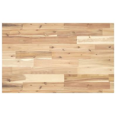 vidaXL Schreibtischplatte Unbehandelt 120x50x4 cm Massivholz Akazie