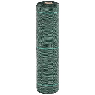 vidaXL Unkrautvlies Grün 0,5x10 m PP