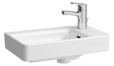 LAUFEN HWB Laufen PRO S 1 HL m.ÜL asymetrisch Becken li 480x280 weiß