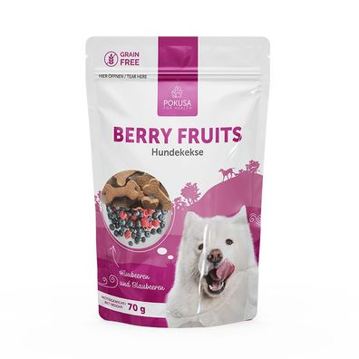 Hundekekse - Berry Fruits - Natürlicher Snack für Hunde by Lux4Life