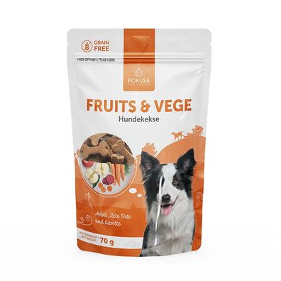 Hundekekse - Fruits&Vege - Natürlicher Snack für Hunde by Lux4Life