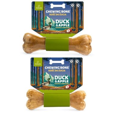 FEEL THE WILD Kauknochen DUCK & APPLE - Kauknochen für Hunde by Lux4Life