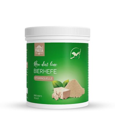 Bierhefe Pulver für Hund & Katze – für Fell und Immunsystem by Lux4Life