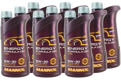 Mannol Energy Formula OP 5W-30 9x1 Liter