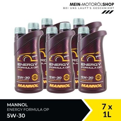 Mannol Energy Formula OP 5W-30 7x1 Liter