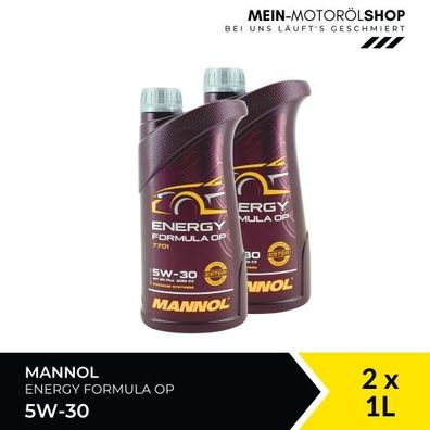 Mannol Energy Formula OP 5W-30 2x1 Liter