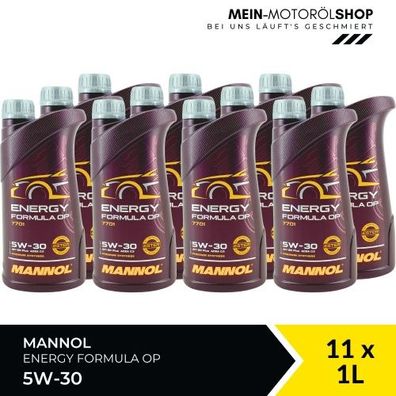 Mannol Energy Formula OP 5W-30 11x1 Liter