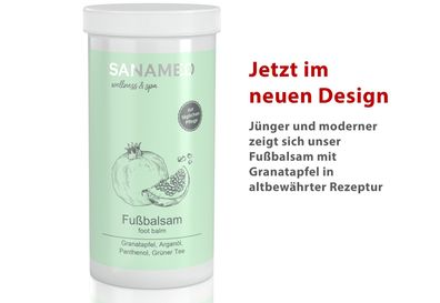 CareMed Regenerierende Fußcreme Granatapfel 450ml ohne Dosierspender