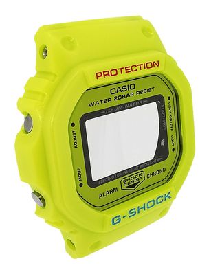 Casio G-Shock > Gehäuse mit Mineralglas Resin gelb > DW-5600CMA-9JF