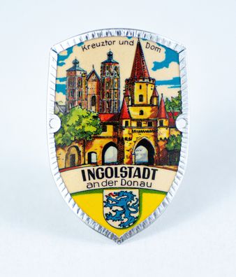 Stocknagel Stockemblem Stockschild - Ingolstadt Dom Kreuztor Donau - Neuware