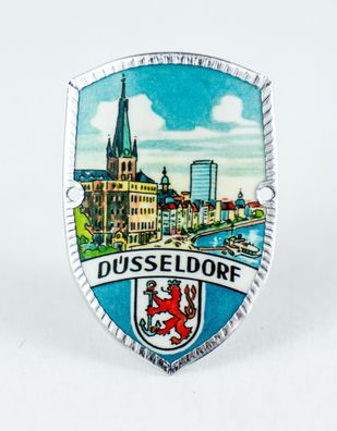 Stocknagel Stockemblem Stockschild - Düsseldorf / Wappen - Neuware