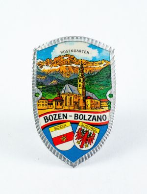 Stocknagel Stockemblem Stockschild - Bozen Bolzano / Rosengarten - Neuware