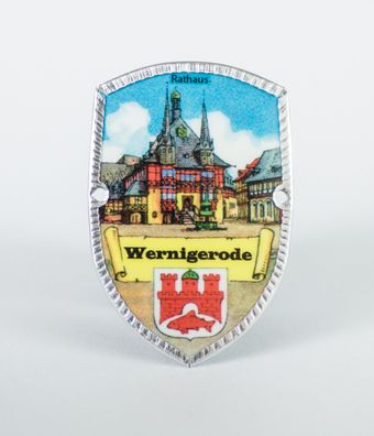 Stocknagel Stockemblem Stockschild - Wernigerode / Rathaus / Wappen - Neuware