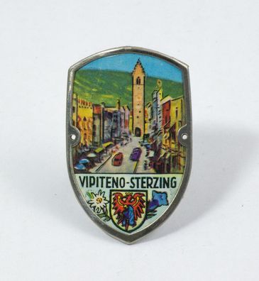 Stocknagel Stockemblem Stockschild - Vipiteno Sterzing mit Wappen - Neuware