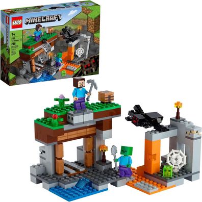 LEGO Minecraft Die verlassene Mine (248 Teile) perfektes Geschenk für Kinder ab 8