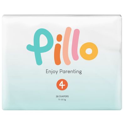 Pillo Windeln 152 Stk. Größe 4 (9-14 kg)