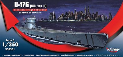 Mirage Hobby 1:350 350501 German Submarine U-176 (IXC turm II)