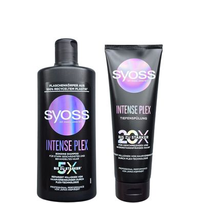 Syoss/Intense Plex "Bonding Shampoo&Tiefenspülung 690ml/Haarpflege