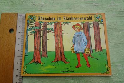 Hänschen im Blaubeerwald Loewes Verlag Elsa Beskow Karsten Brandt altes Bilderbuch