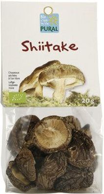 Pural 6x Shiitake getrocknet 20g