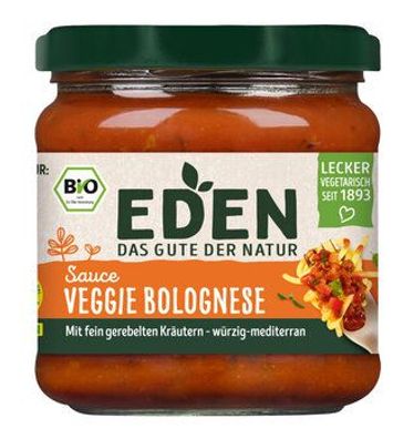 EDEN 6x Sauce Veggie Bolognese Bio 375g