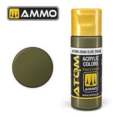 AMMO by MIG Jimenez ATOM COLOR Olive Drab