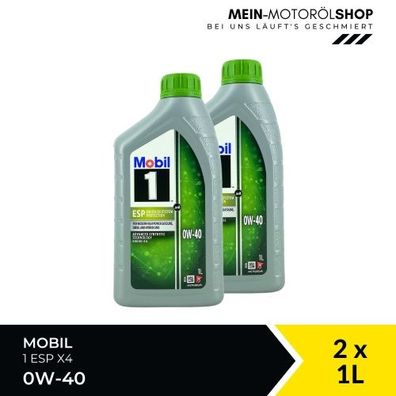 Mobil 1 ESP X4 0W-40 2x1 Liter