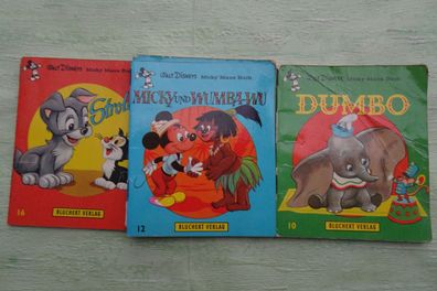 Blüchert Walt Disney Strolchi Micky und Wumba-Wu Dumbo C) 1962