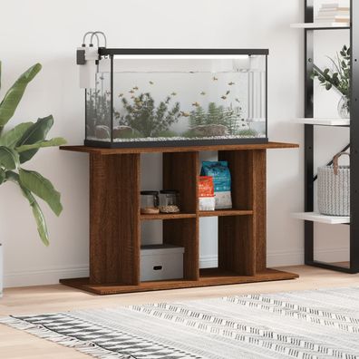 vidaXL Aquariumständer Braun Eichen-Optik 100x40x60 cm Holzwerkstoff