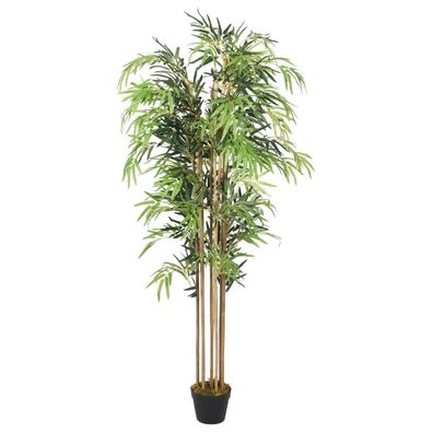 vidaXL Bambusbaum Künstlich 730 Blätter 120 cm Grün