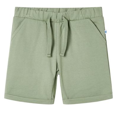 Kindershorts mit Kordelzug Helles Khaki 104