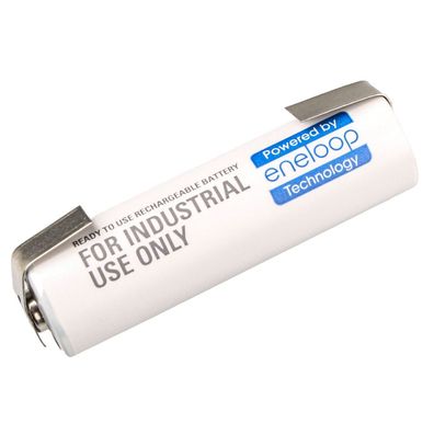 Panasonic Eneloop Mignon (AA) Akku 1,2Volt 2000mAh NiMH (1 Stück) mit Lötfahne in U-F